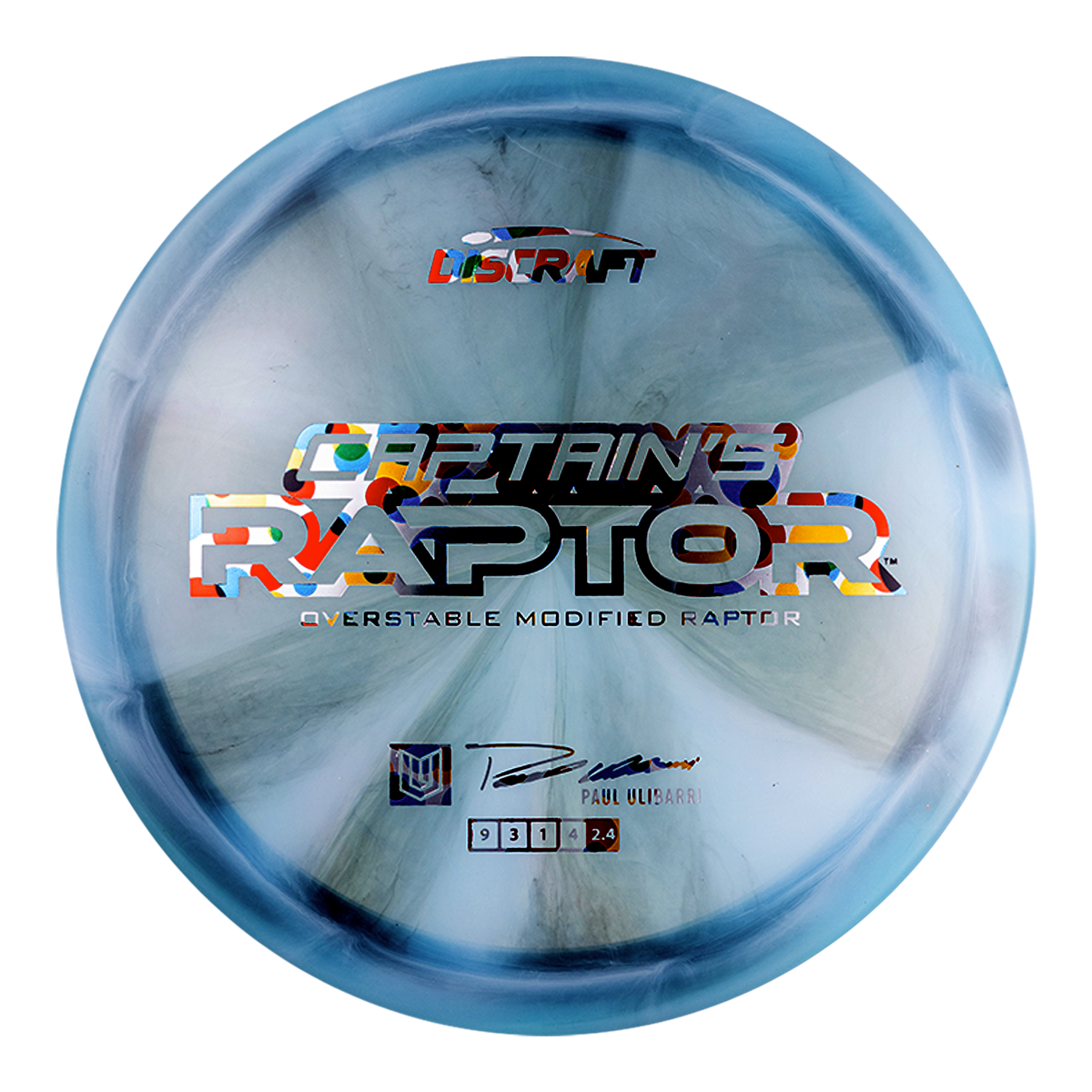 Discraft Captain's Raptor Special Z Blend 2025 - Various Colors & Weights Distance Driver