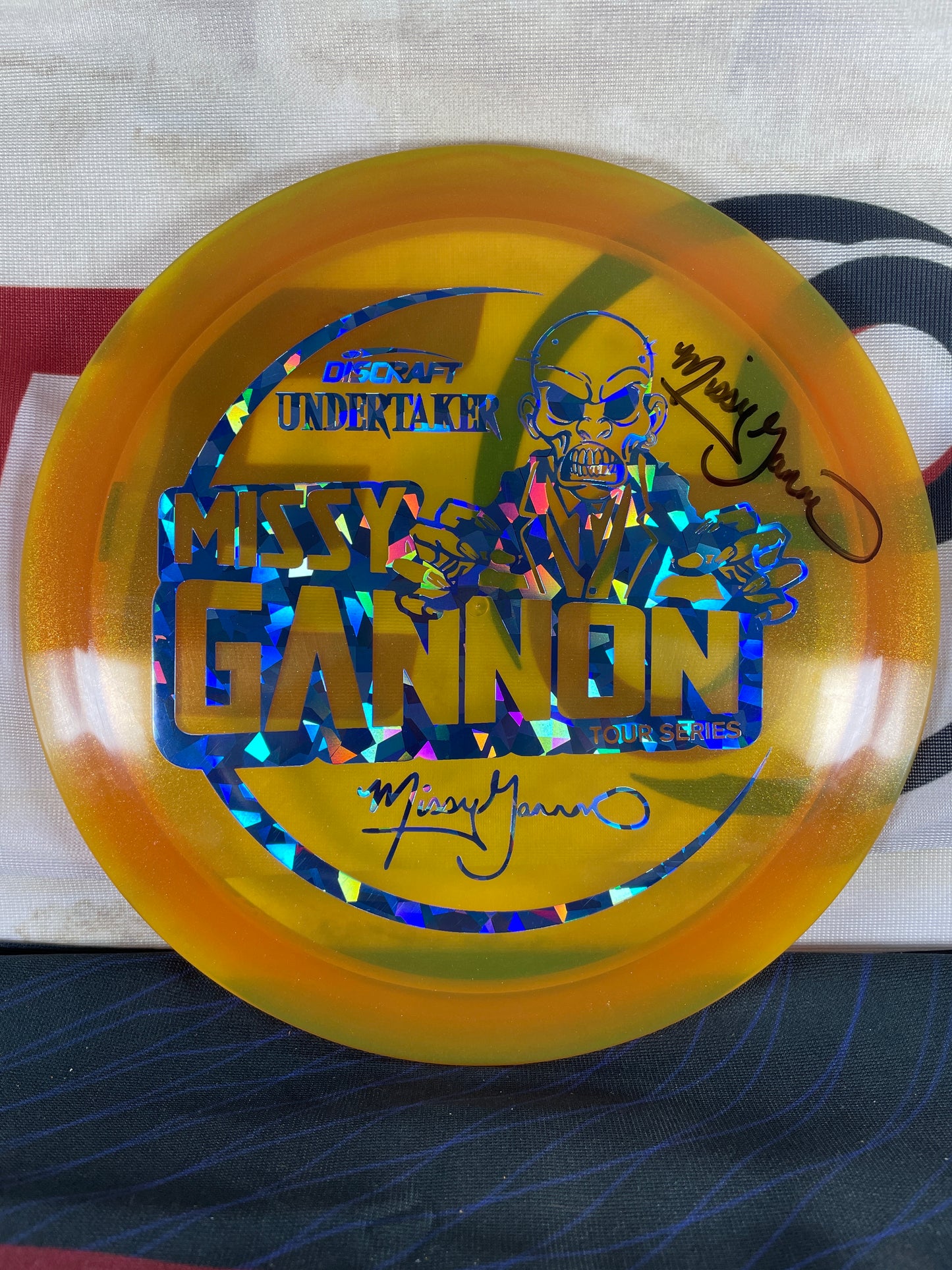 Discraft Undertaker Z Metallic Orange 173g 2021 Gannon Distance Driver