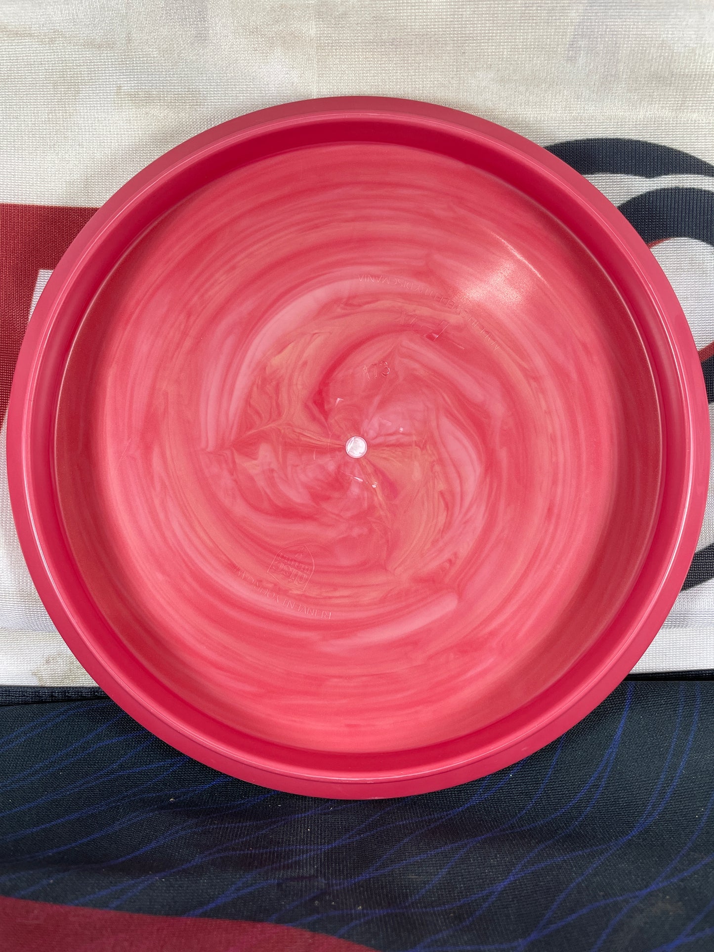 Discmania P1x Swirl D-Line Flex 2 Red 173g Special Edition 10 Year Anniversary Putter