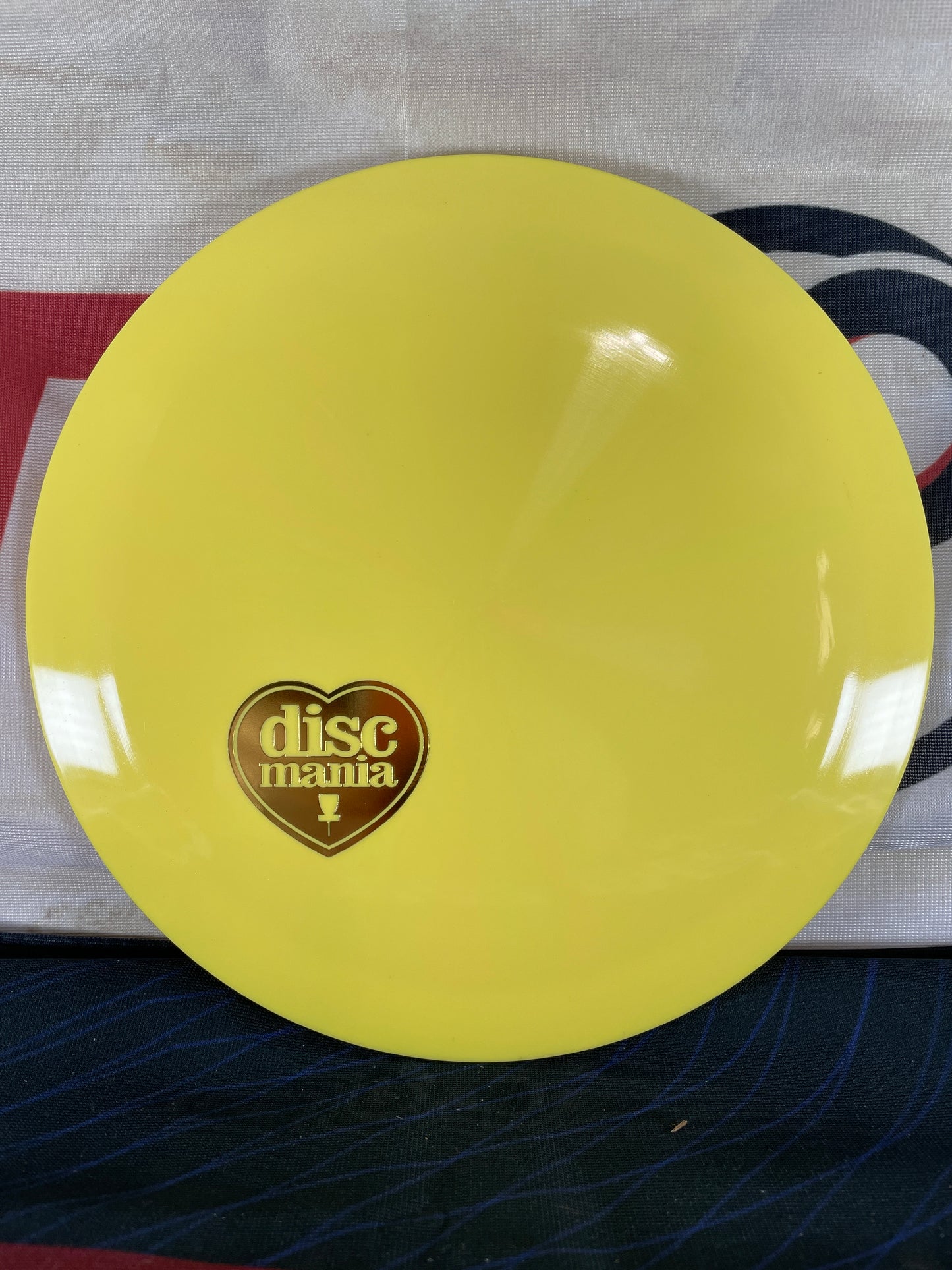 Discmania Splice Lux Vapor Yellow 177g Limited Edition Heart Stamp Fairway Driver