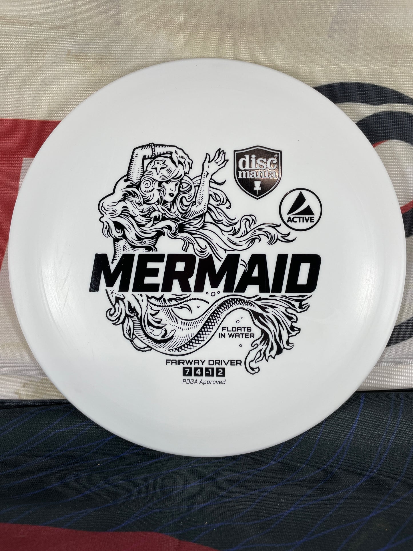 Discmania Mermaid Active White 158g Fairway Driver