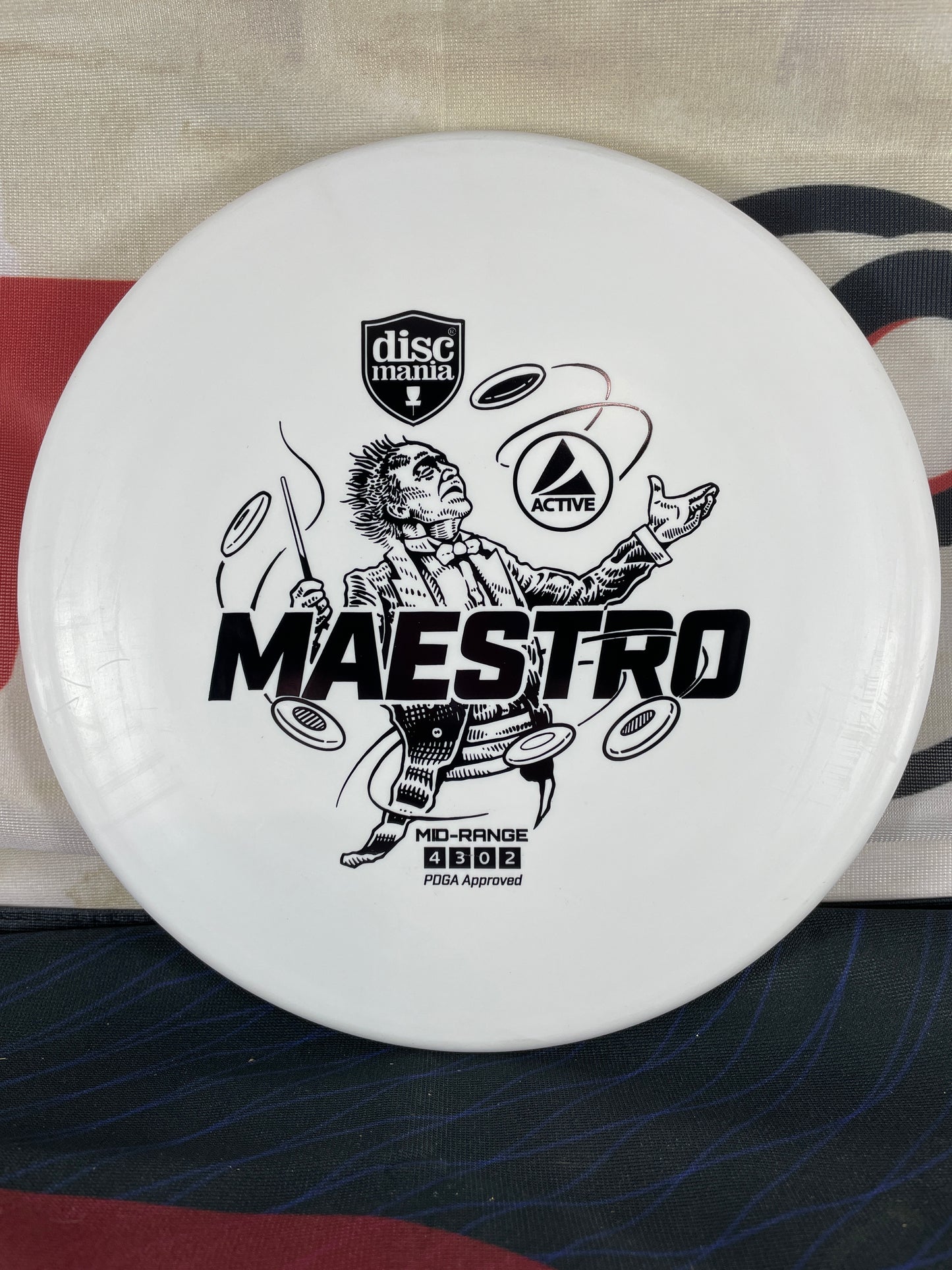 Discmania Maestro Active White 168g Midrange