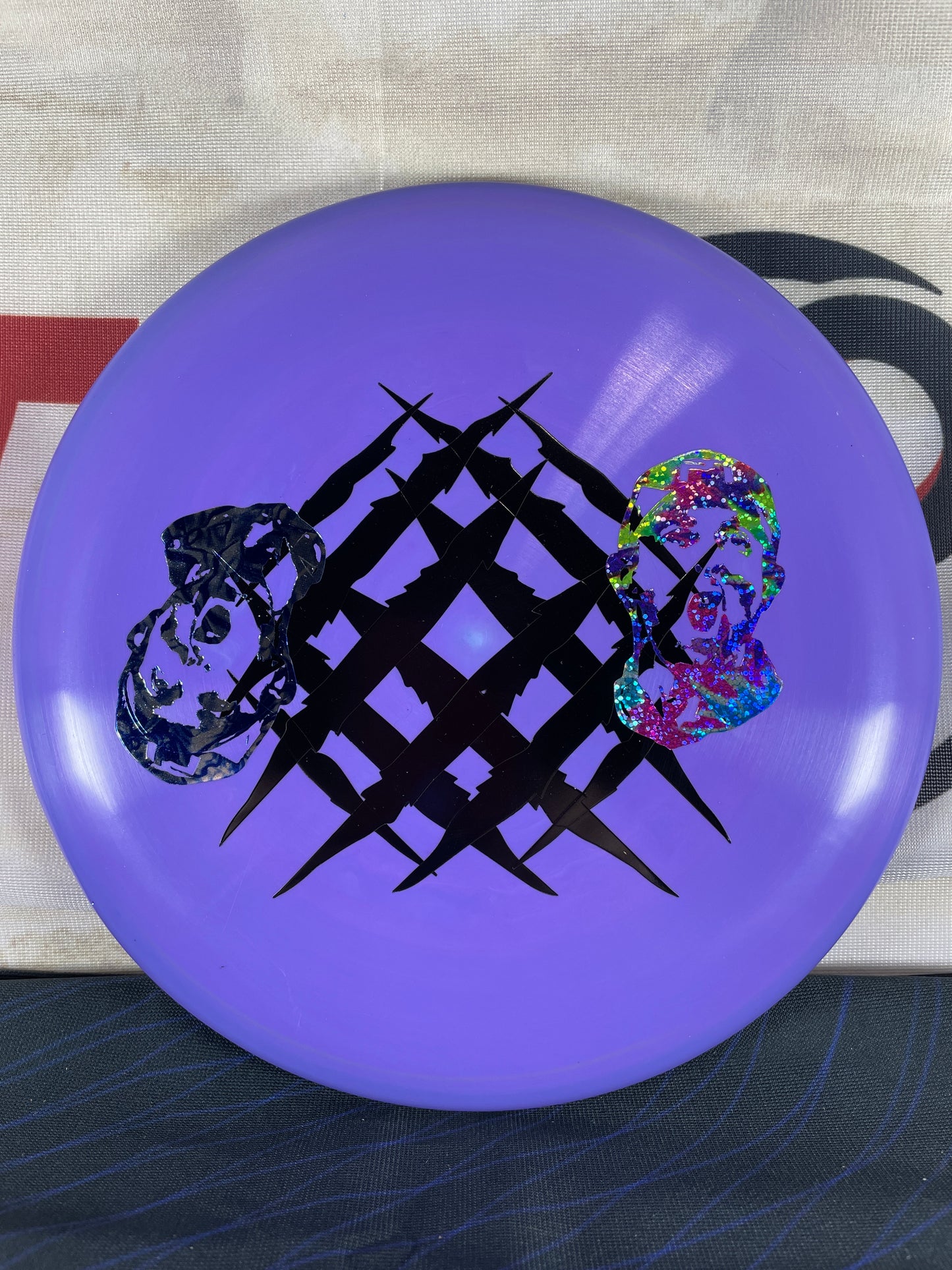 Discraft Luna McBeth ESP Swirl Purple 175g Misprint Putter