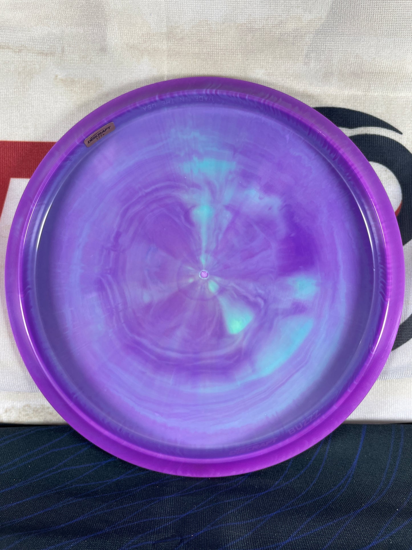 Discraft Buzzz McBeth ESP Swirl Purple 178g Misprint Midrange
