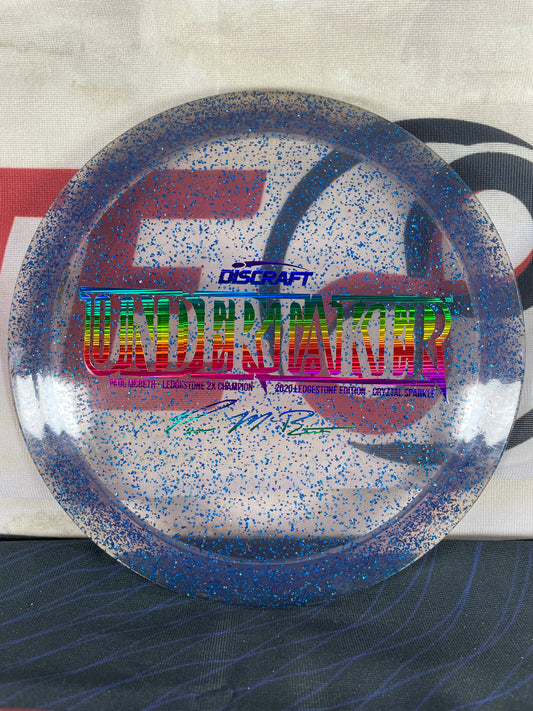 Discraft Undertaker CryZtal Sparkle Purple 174g 2020 Ledgestone Edition Distance Driver