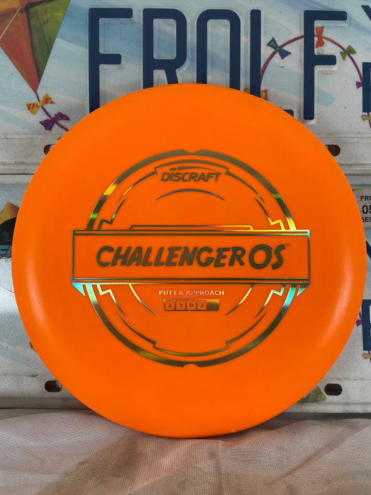 Discraft Challenger OS Putter Line Orange 172g Putter
