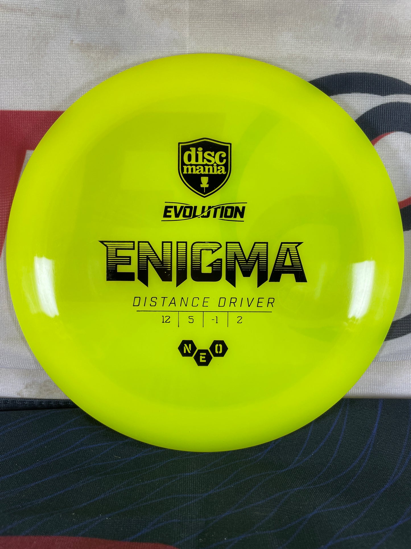 Discmania Enigma Neo Yellow 175g Distance Driver