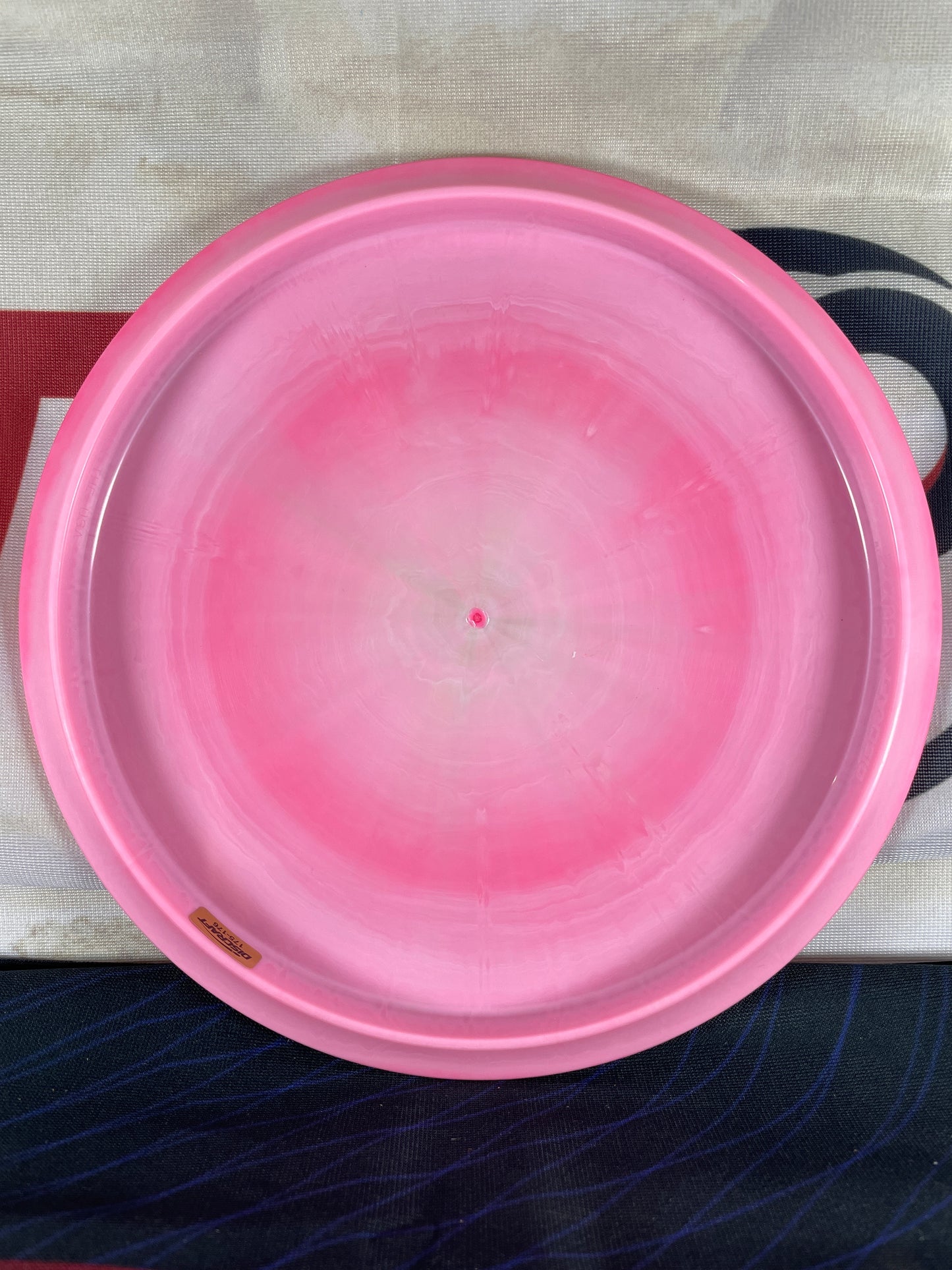 Discraft Buzzz McBeth ESP Swirl Pink 177g Misprint Midrange
