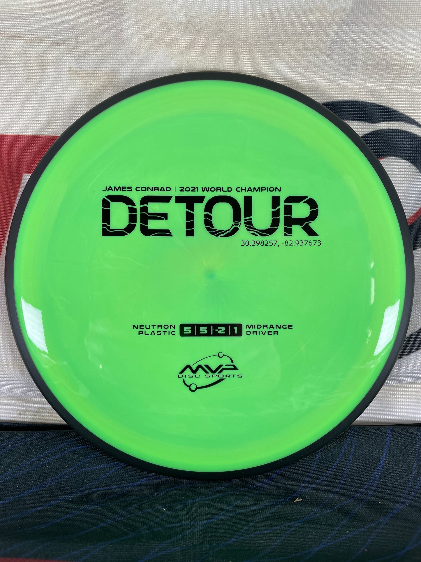 MVP Detour Neutron Green 179g Midrange