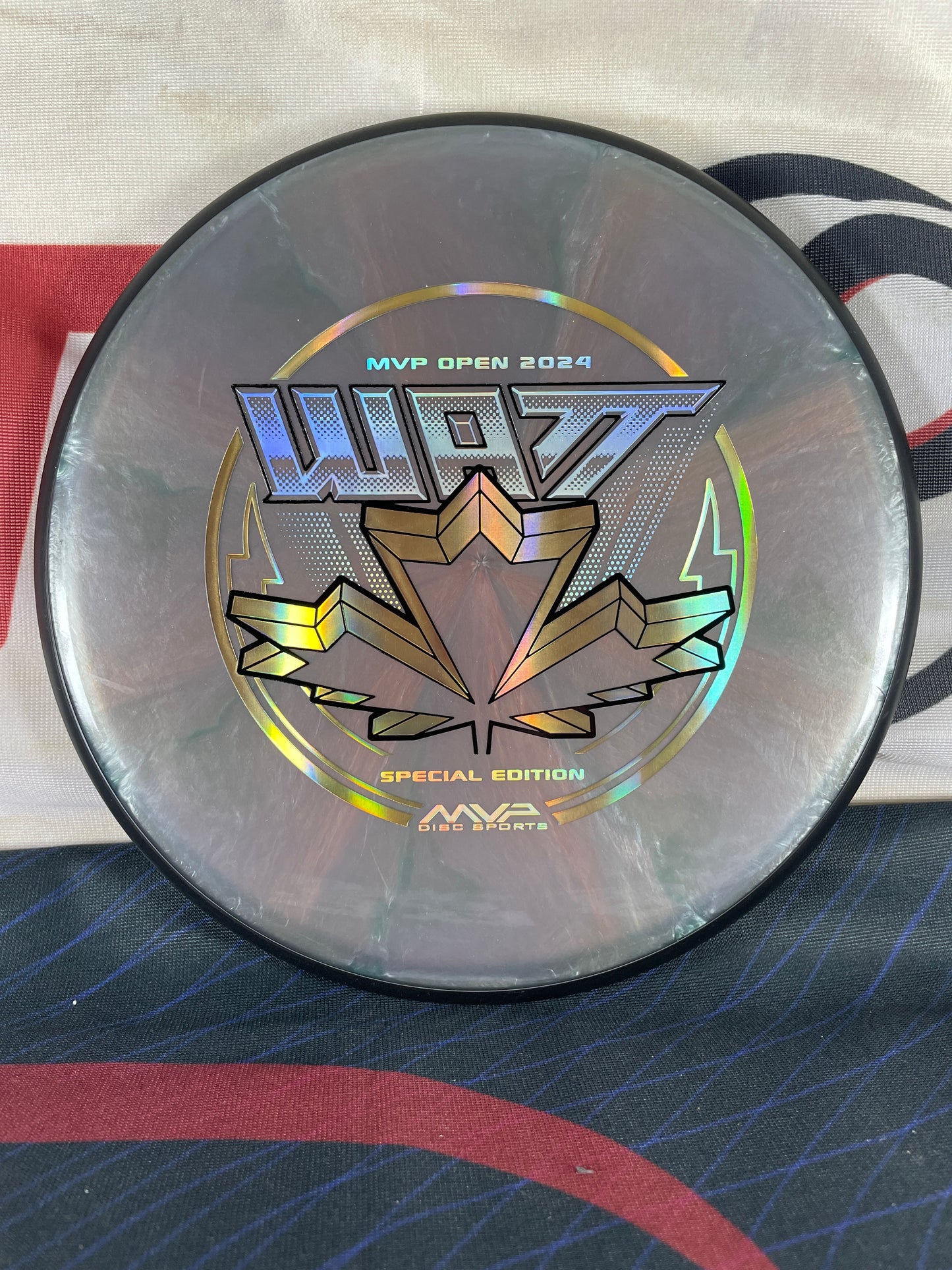 MVP Watt Plasma Soft MVP Open '24 Maple Hill Gray-Pink 175g Putter