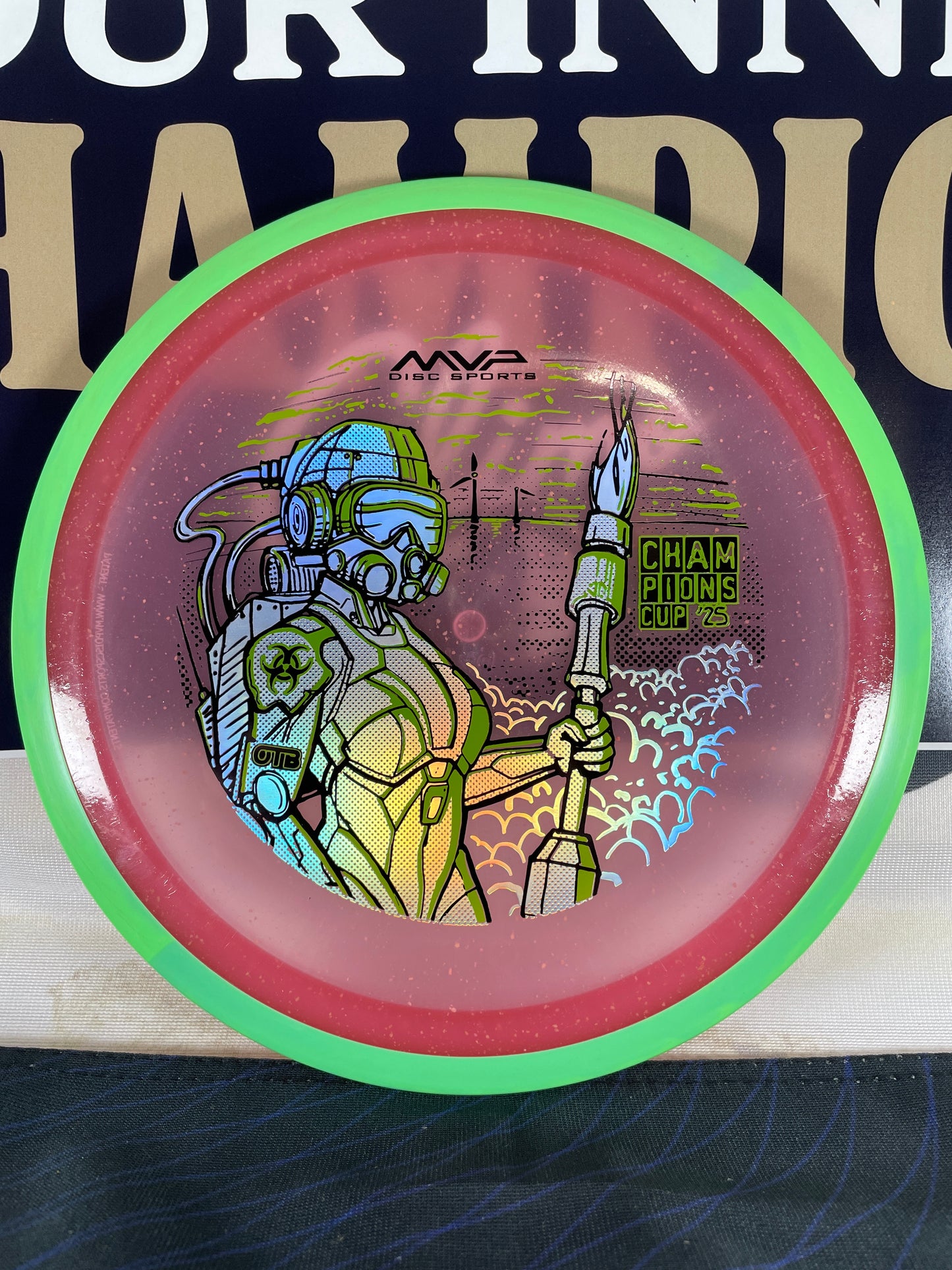 Axiom Virus Particle Proton Pink 174g Champions Cup 2025 Distance Driver