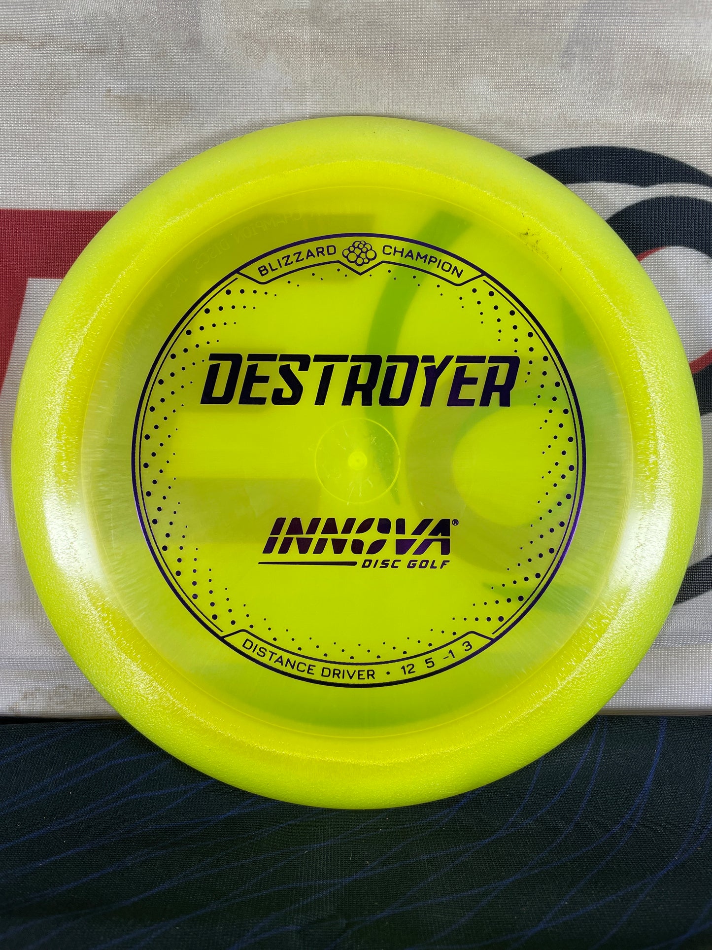 Innova Destroyer Blizzard Champion Yellow 157g Distance Driver