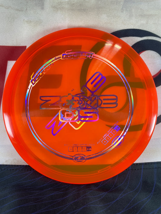 Discraft Zone OS Z Line Orange 175g First Run Putter