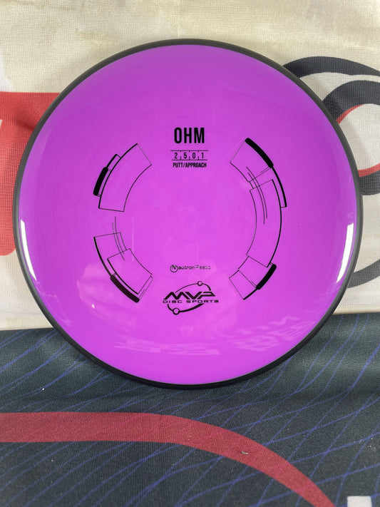 MVP Ohm Neutron Purple 175g Putter