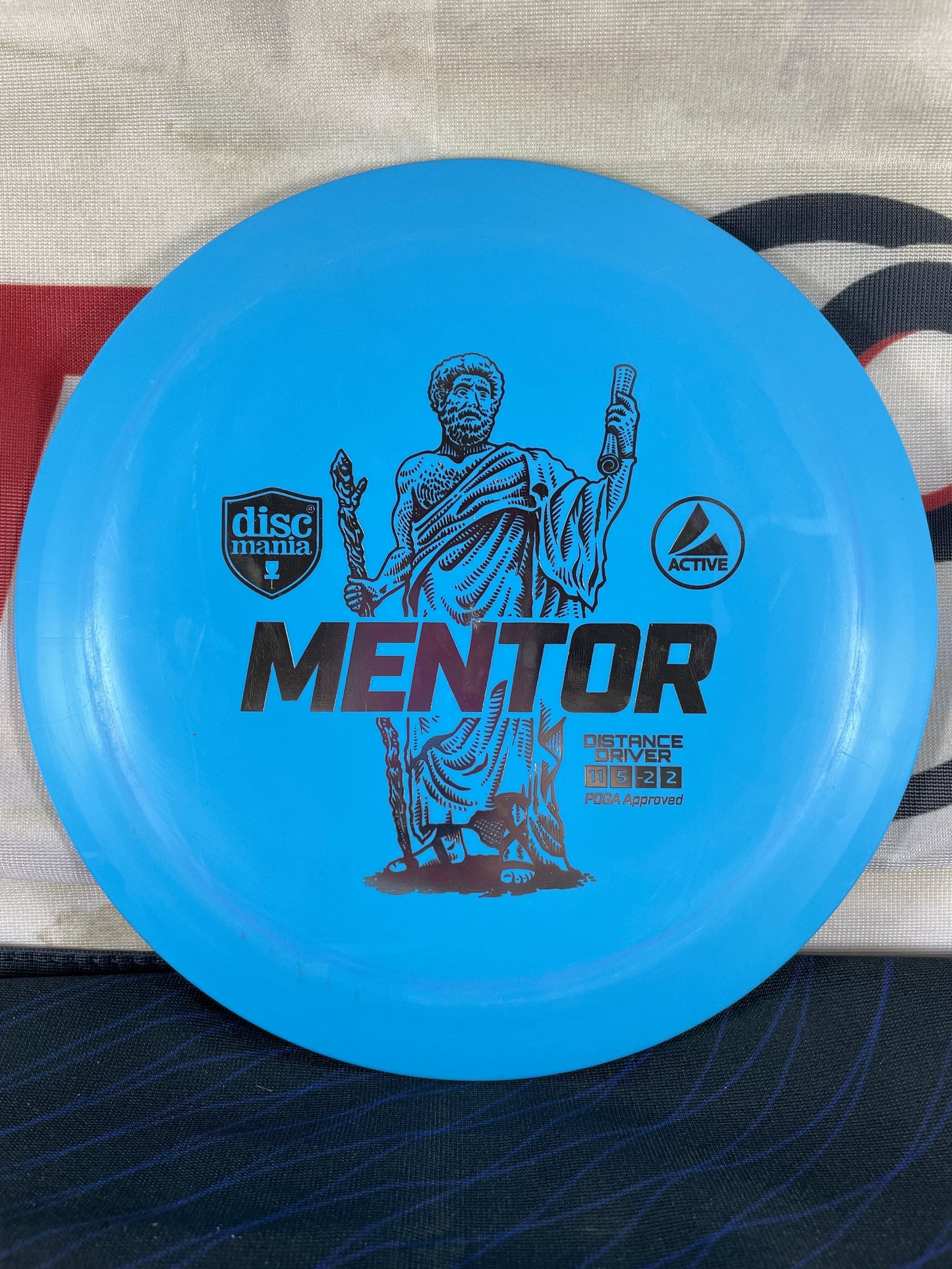 Discmania Mentor Active Blue 168g Distance Driver