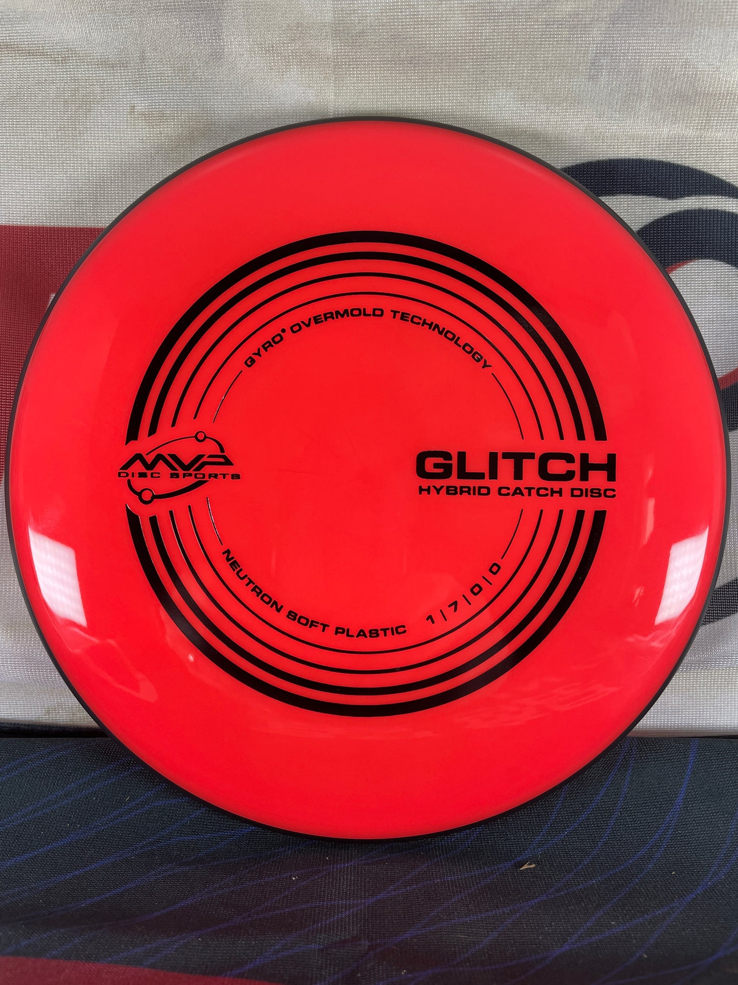 MVP Glitch Neutron Soft Red 148g Putter
