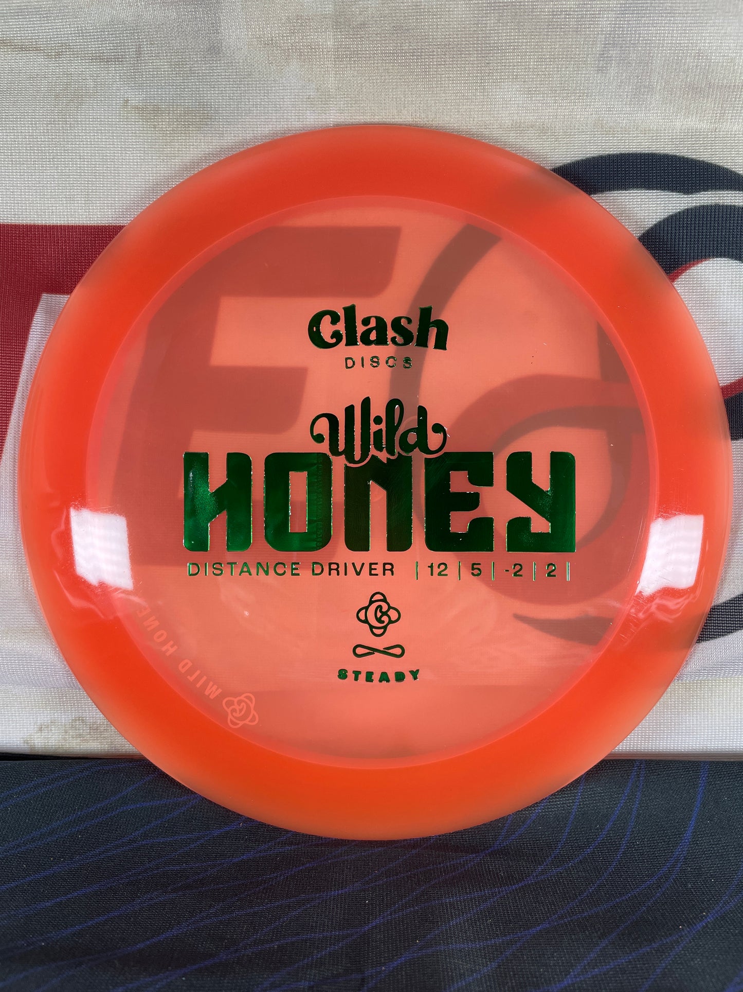 Clash Wild Honey Steady Orange 171g Distance Driver