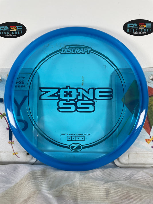 Discraft Zone SS Z Line Blue 171g Putter