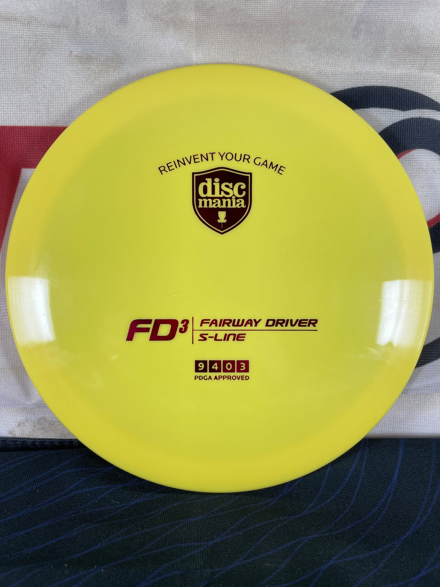 Discmania FD3 S-Line Yellow 169g Fairway Driver