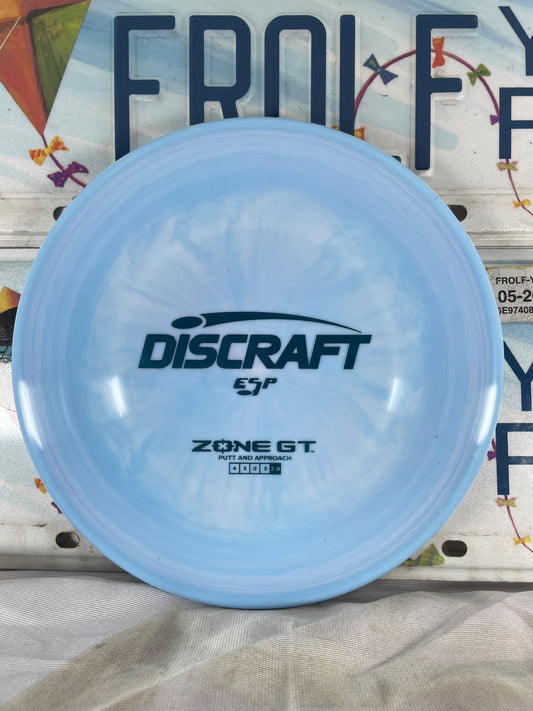 Discraft Zone GT ESP Blue 171g Putter