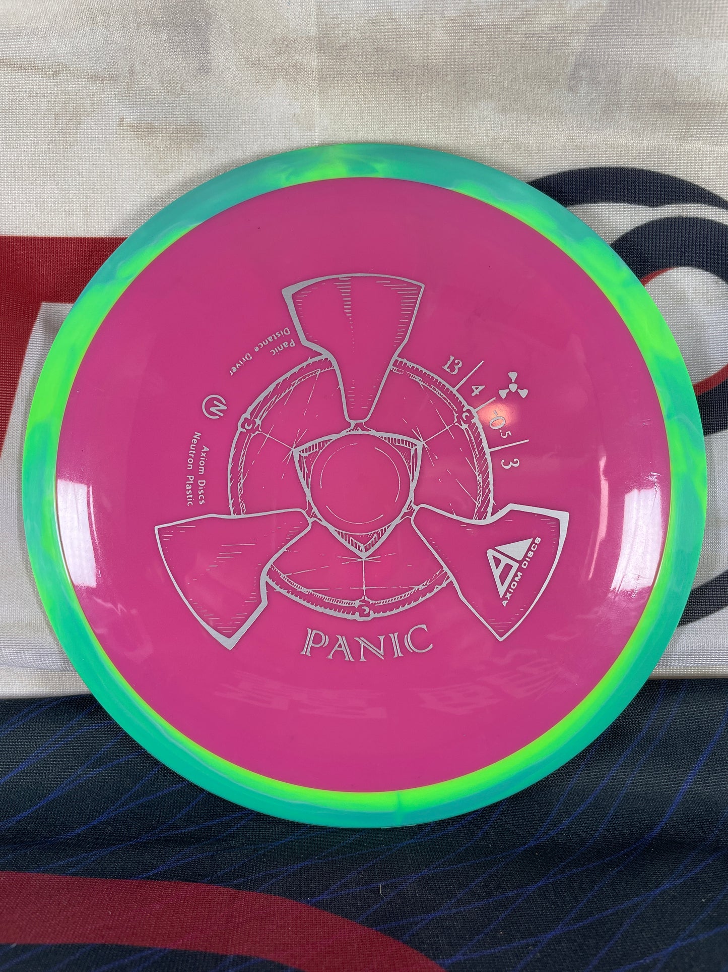 Axiom Panic Neutron Pink 168g Distance Driver