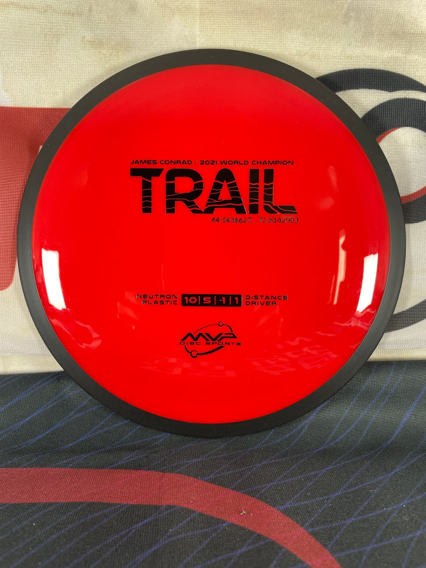 MVP Trail Neutron Red 173g Distance Driver