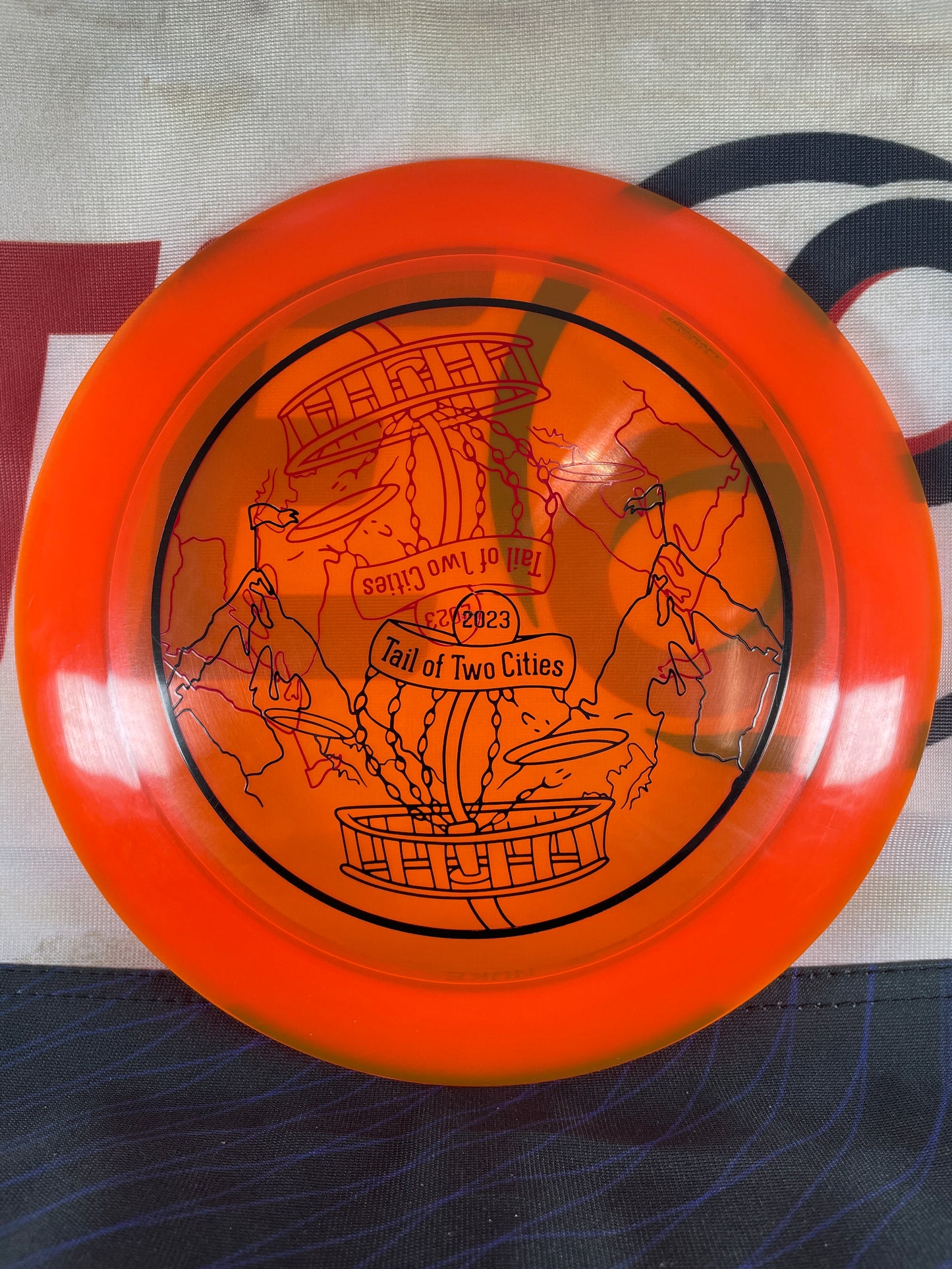 Discraft Nuke Z Line Orange 174g Custom Distance Driver
