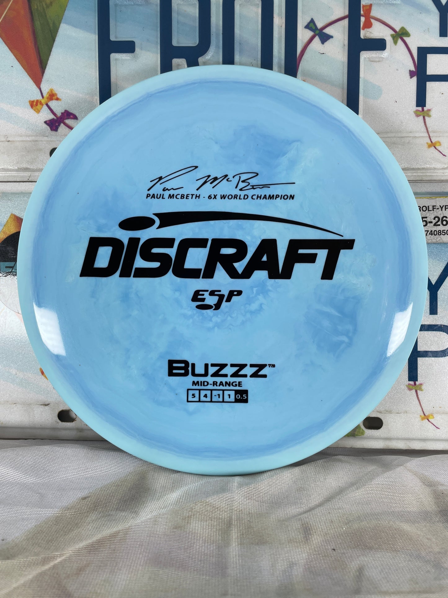 Discraft Buzzz McBeth ESP Blue 180g Midrange