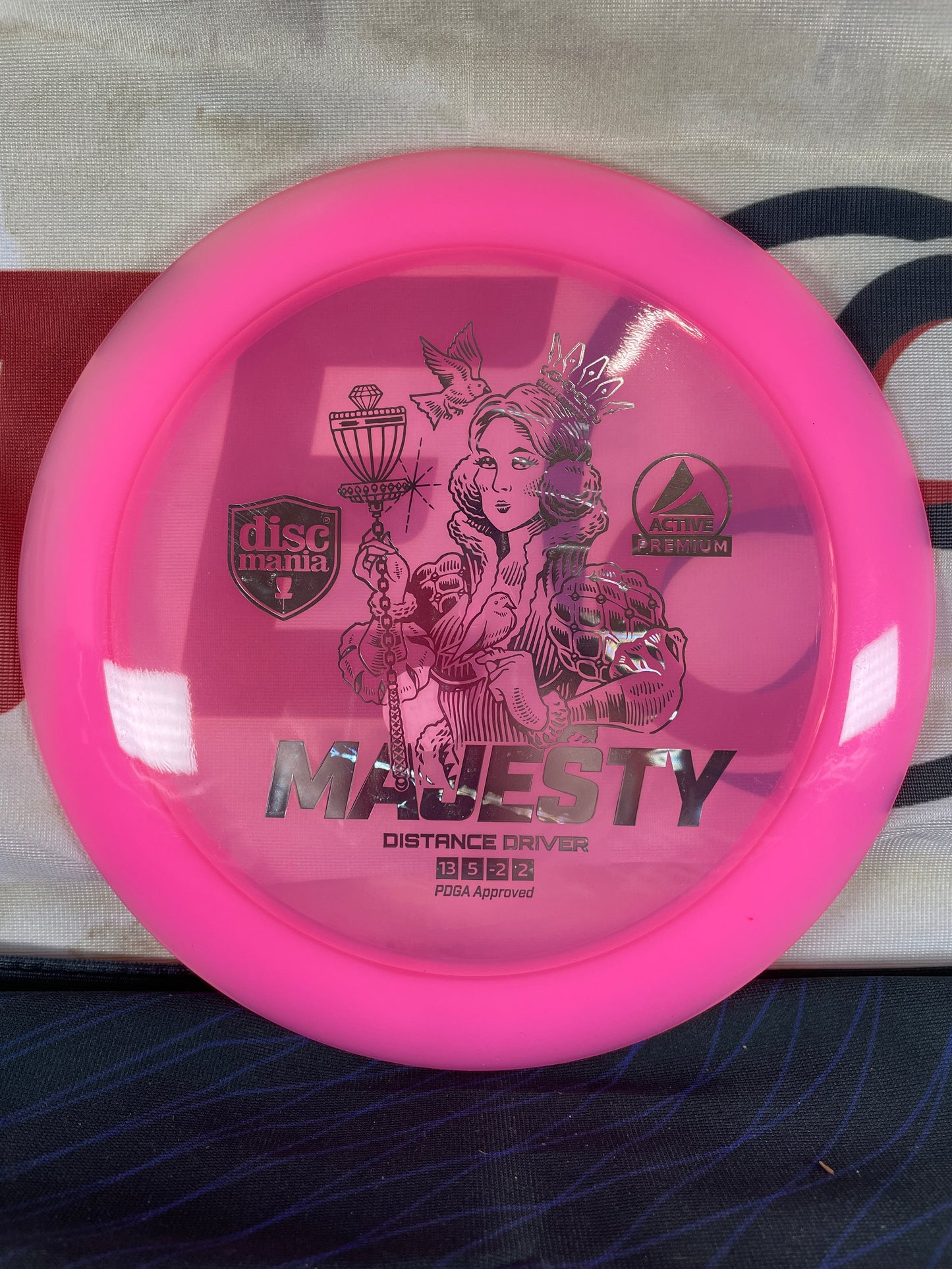 Discmania Majesty Active Premium Pink 175g Distance Driver