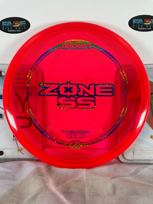 Discraft Zone SS Z Line Red 173g Putter