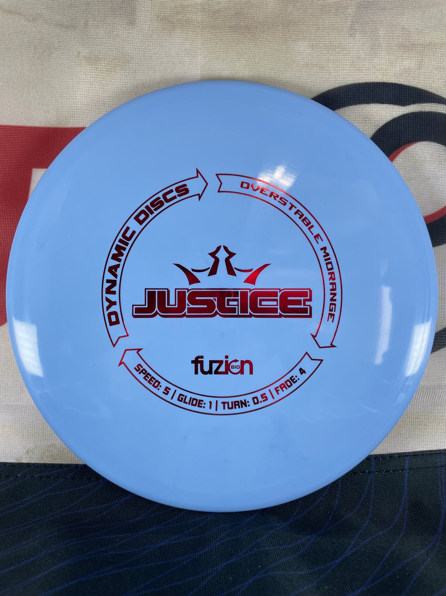 Dynamic Discs Justice BioFuzion Blue 173g Midrange