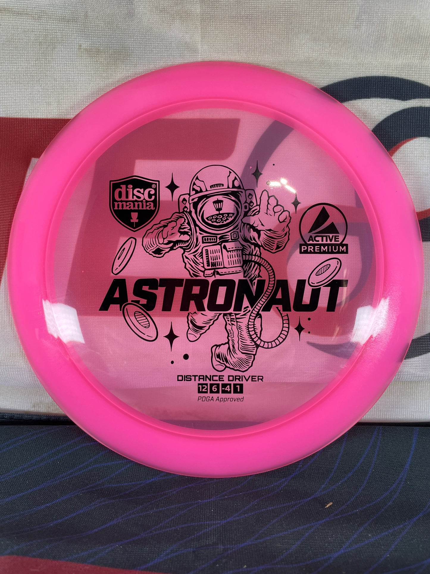 Discmania Astronaut Active Premium Pink 172g Distance Driver