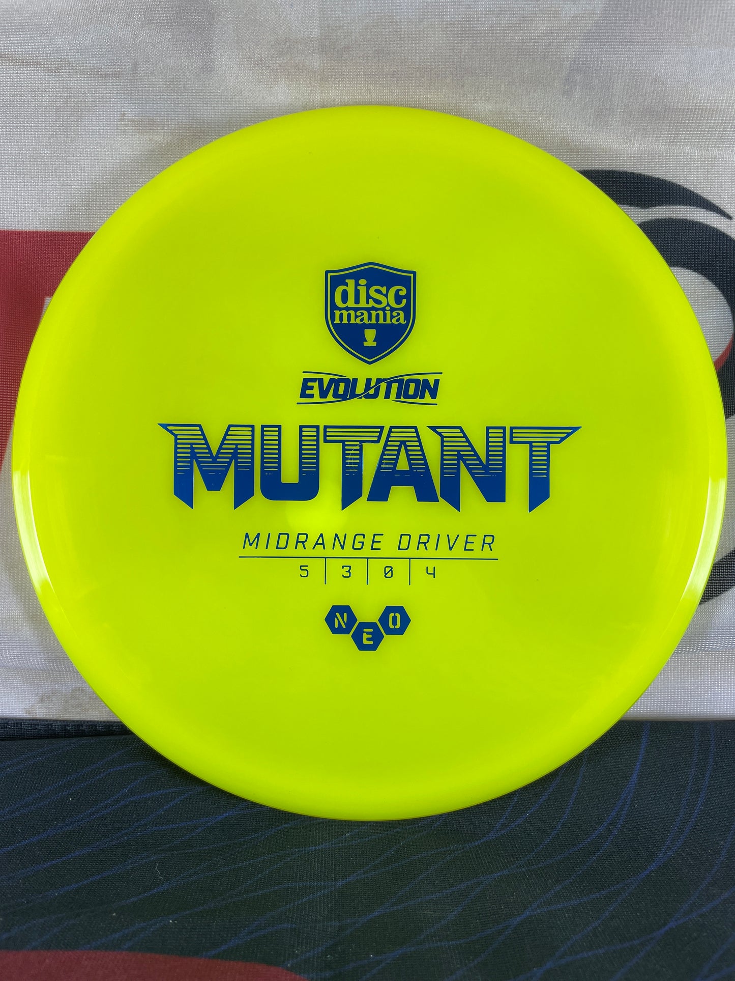 Discmania Mutant Neo Yellow 177g Midrange