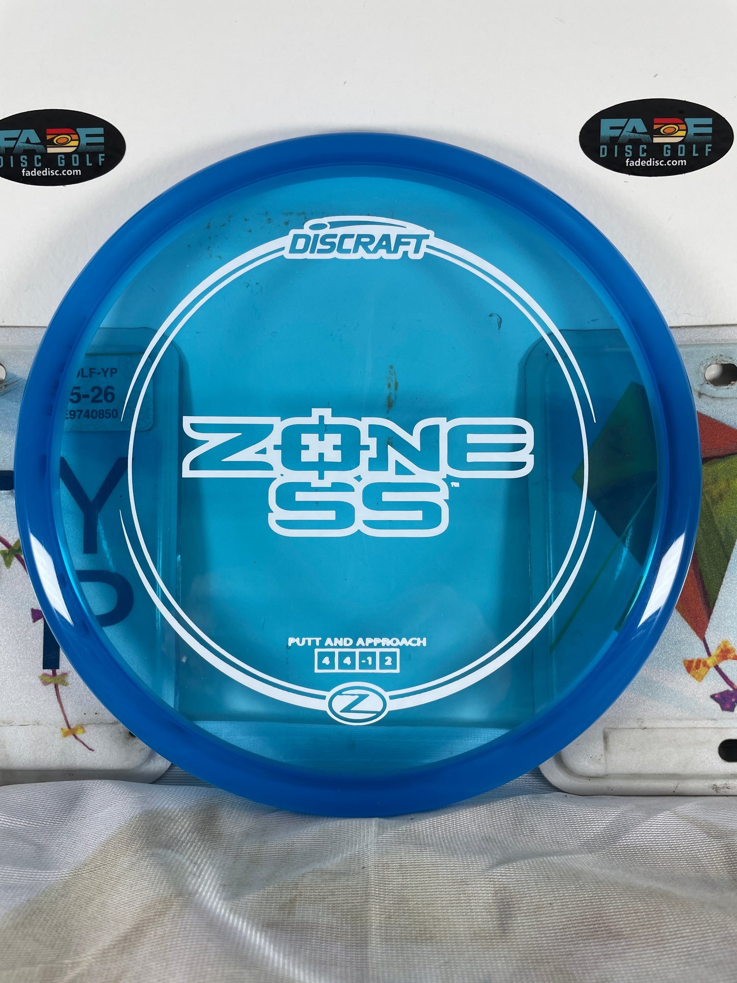 Discraft Zone SS Z Line Blue 173g Putter
