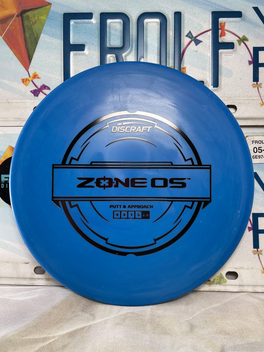 Discraft Zone OS Putter Line Blue 171g Putter