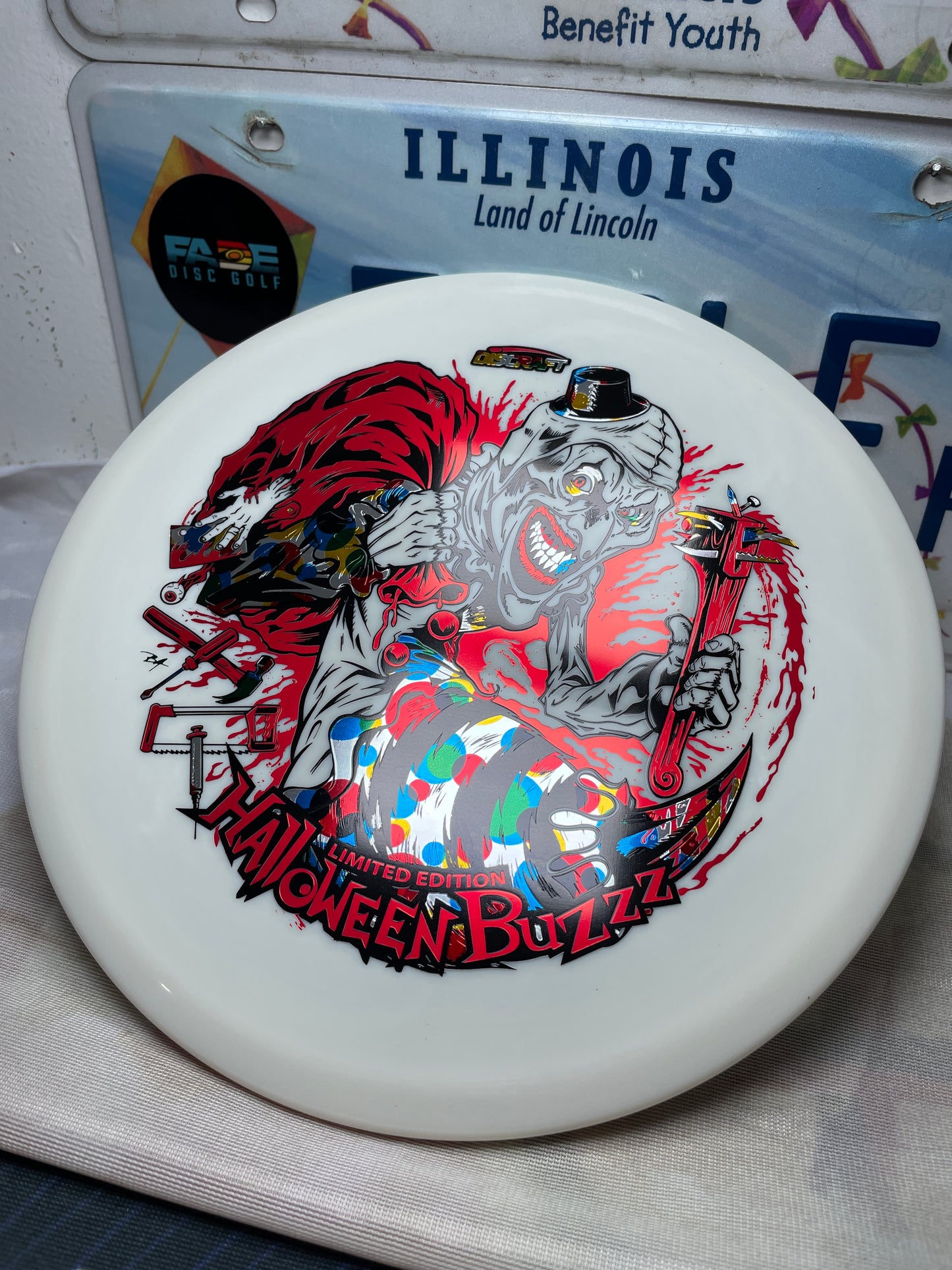 Discraft Buzzz Glo Halloween 2025 Limited Edition Glow 179g Midrange