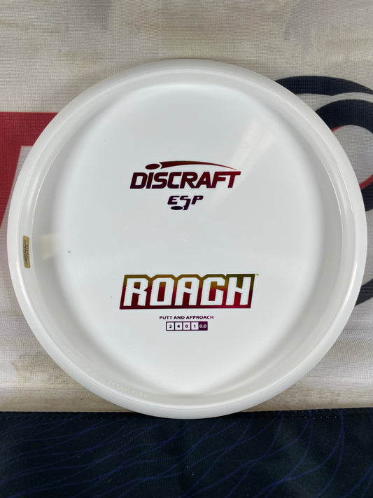 Discraft Roach ESP White #2 174g Bottom Stamp Putter