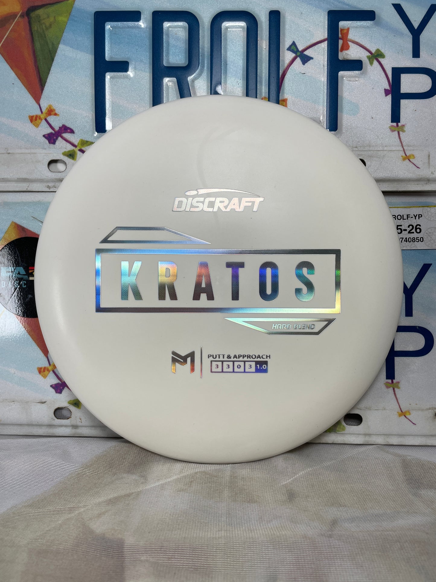 Discraft Kratos Putter Line Hard White 173g Putter