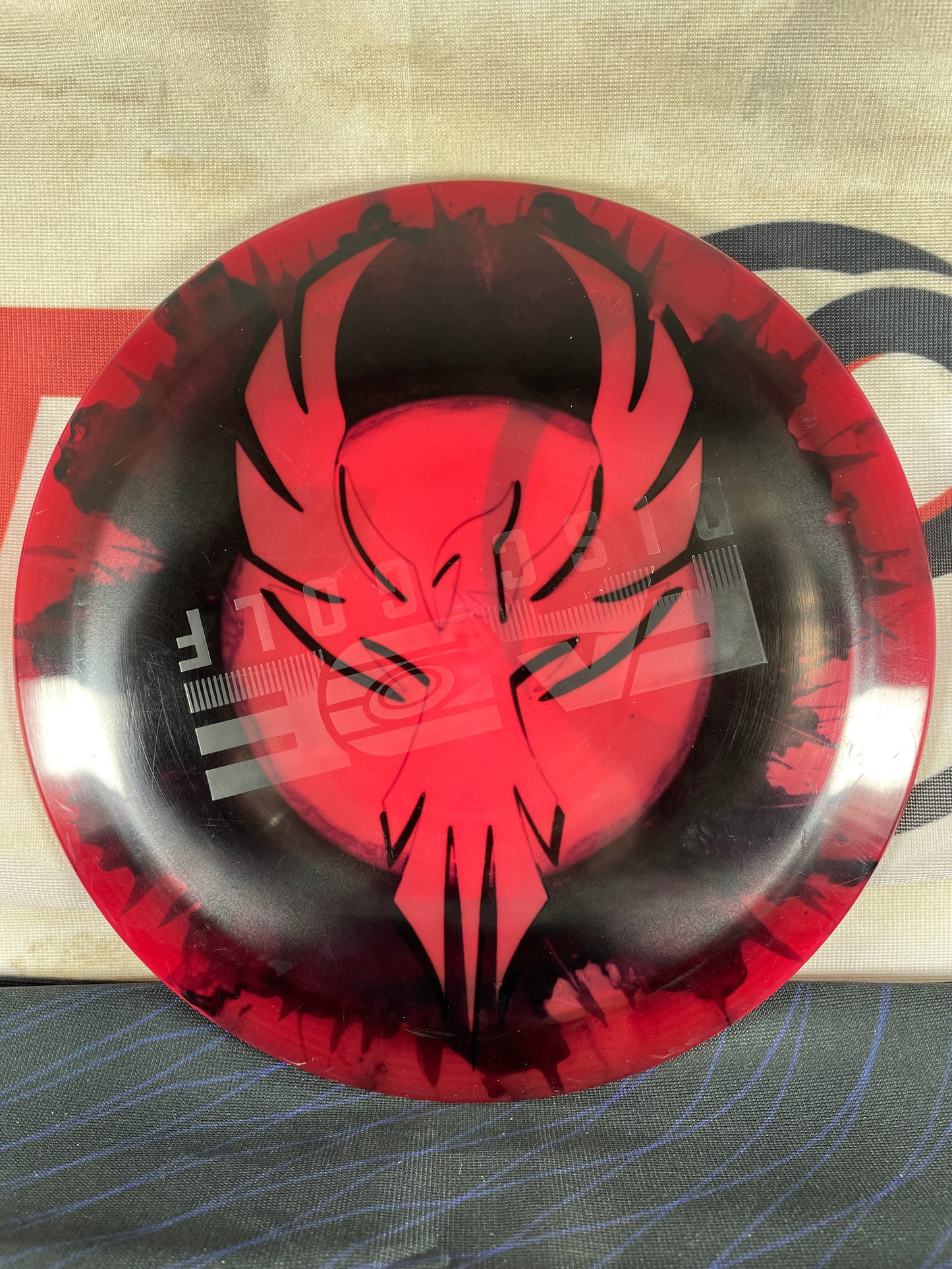 Innova Firebird Champion Red 172g Phoenix Rising Custom Dye Distance Driver