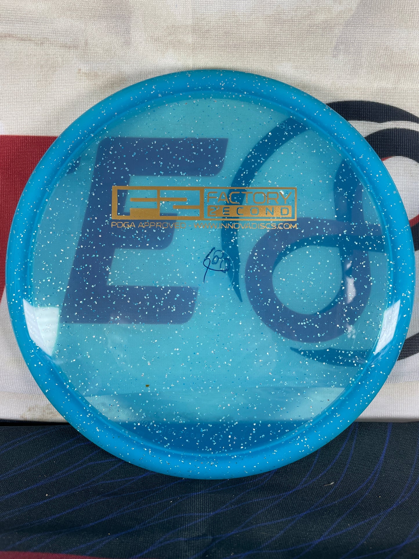 Innova Roc 3 Champion Metal Flake Blue 180g Midrange