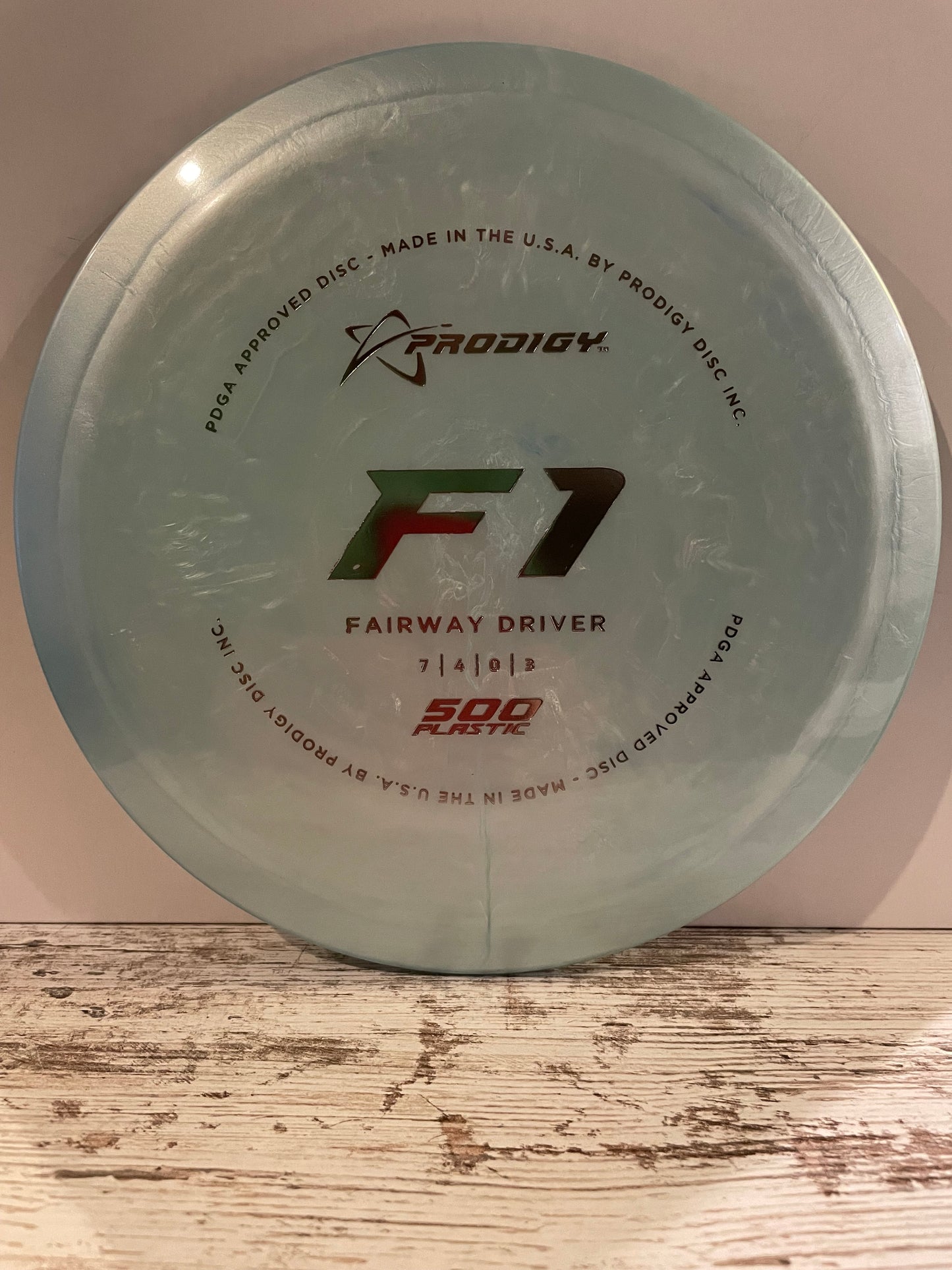 Prodigy F1 500 Fairway Driver Light Blue 172g