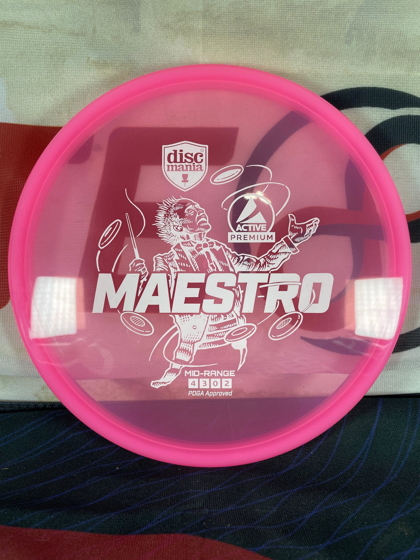 Discmania Maestro Active Premium Pink 172g Midrange