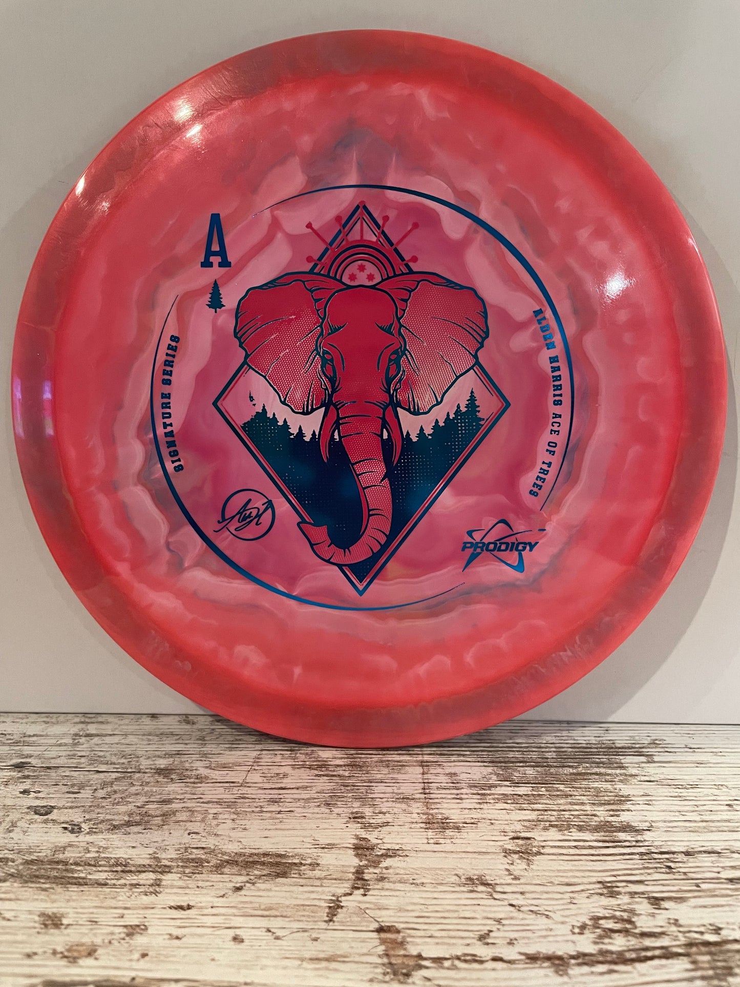 Prodigy FX-2 500 Spectrum Alden Harris Ace of Trees Signature Series Fairway Driver Pink 170g