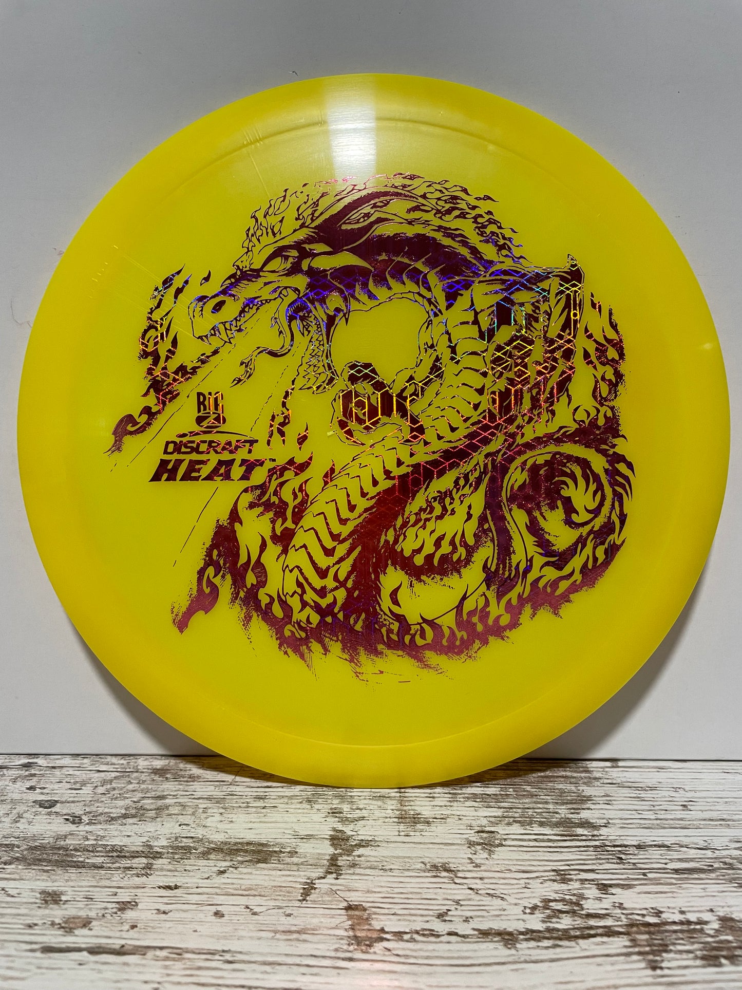 Discraft Heat Big Z Yellow 174g Distance Driver