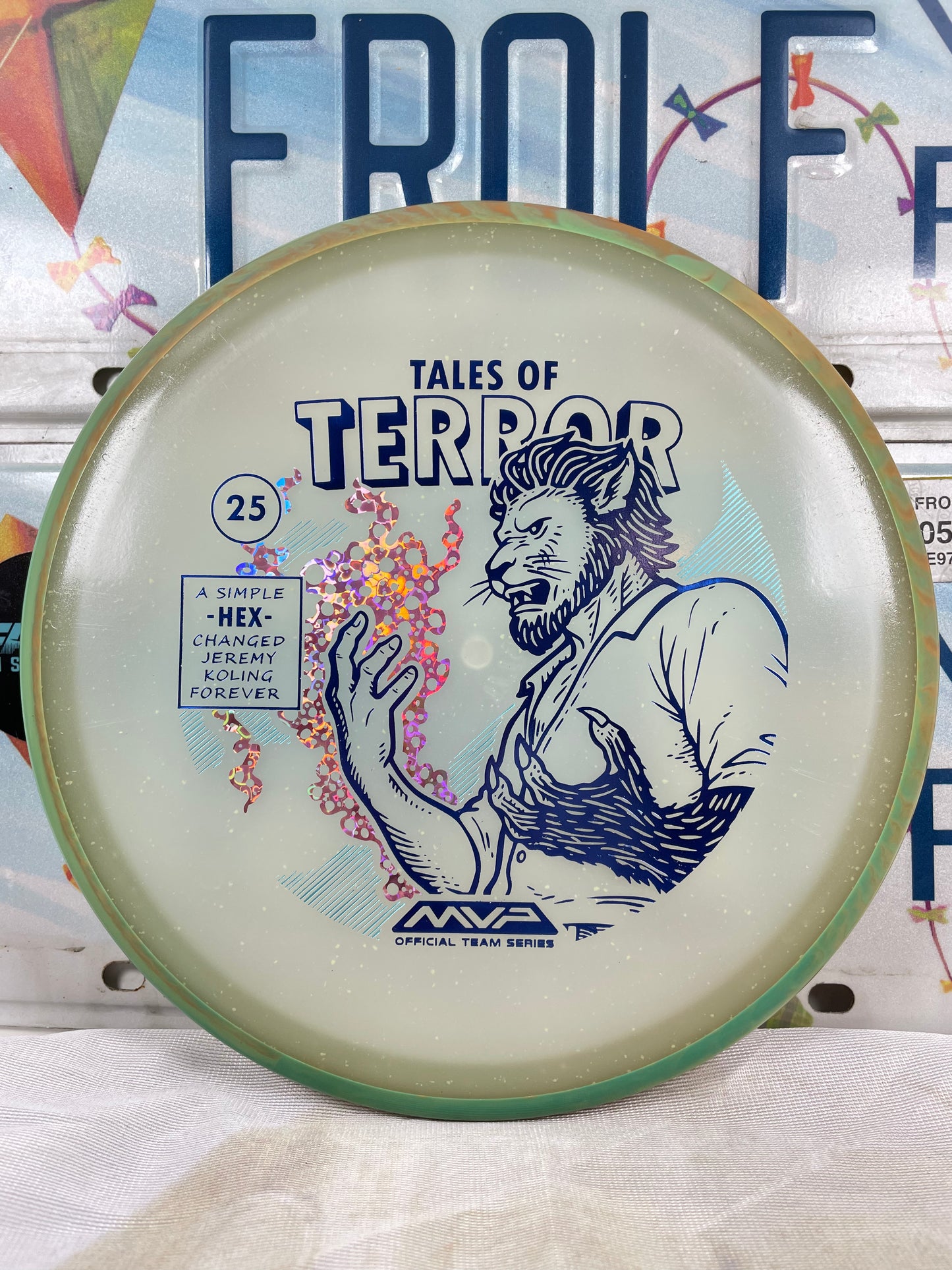 Axiom Hex Particle Eclipse Glow 177g #4 Halloween 2025 Distance Driver