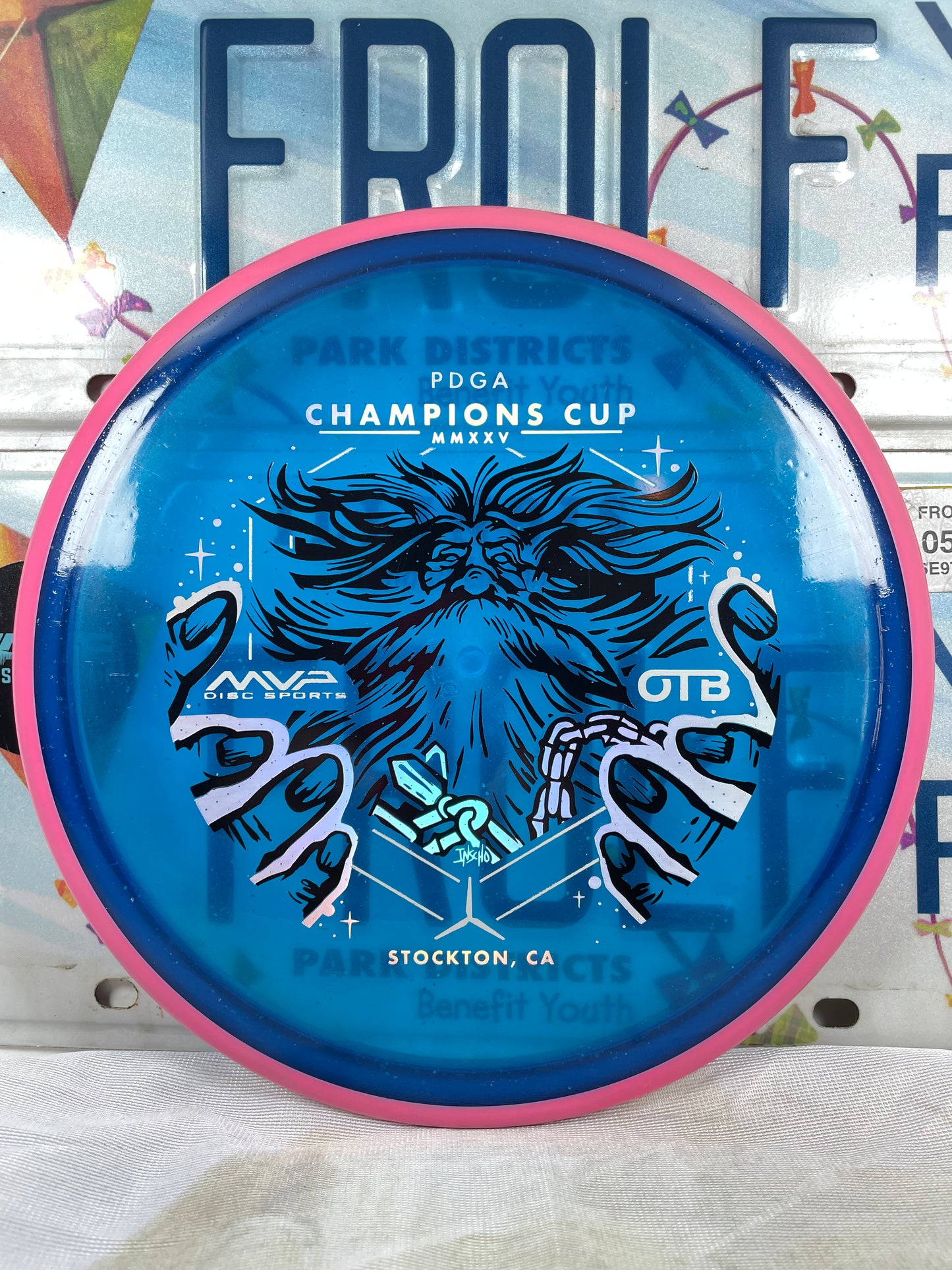 Axiom Hex Prism Proton Soft Blue 177g #2 Champions Cup 2025 Midrange