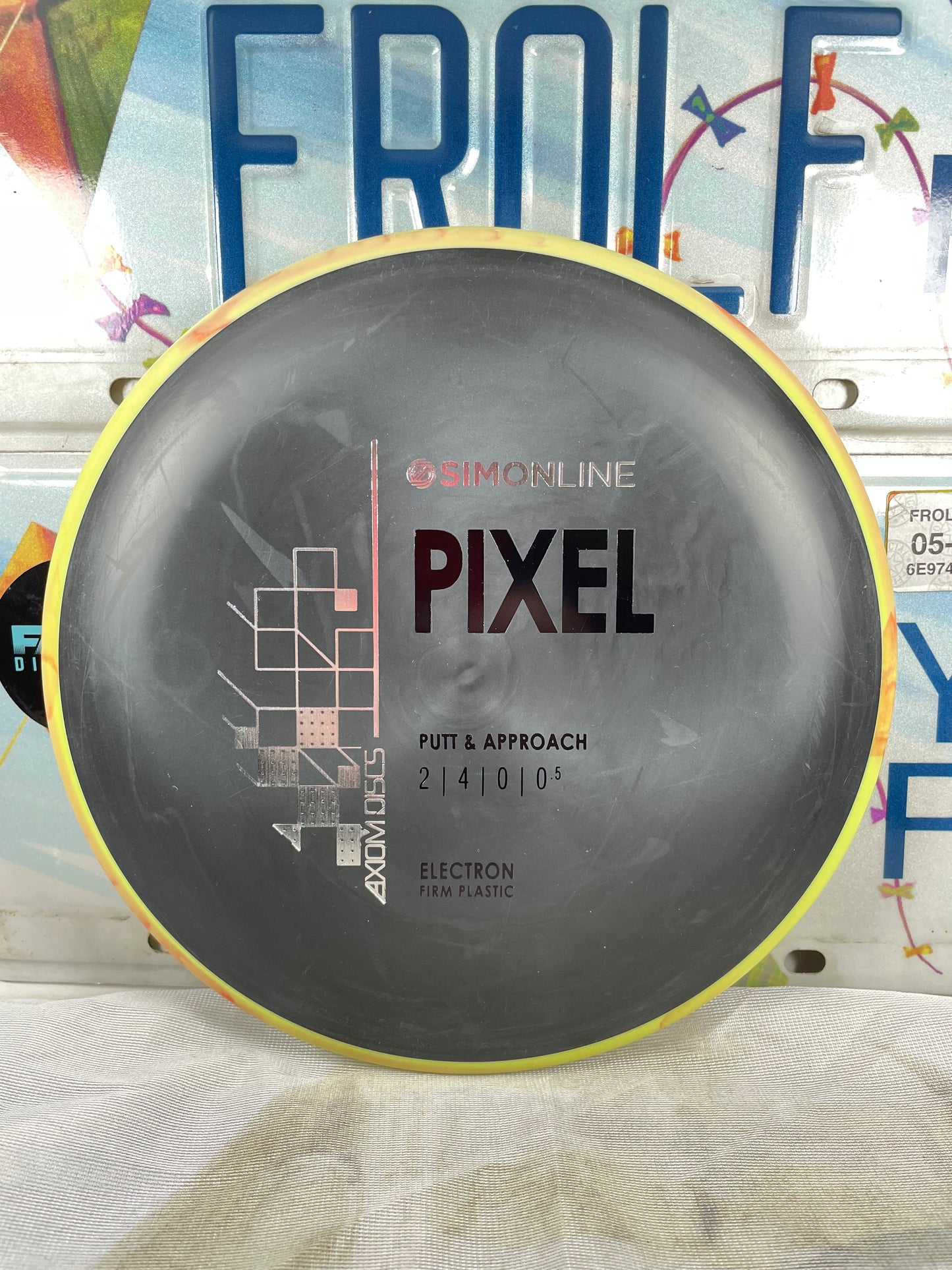 Axiom Pixel Electron Firm Black 173g Putter