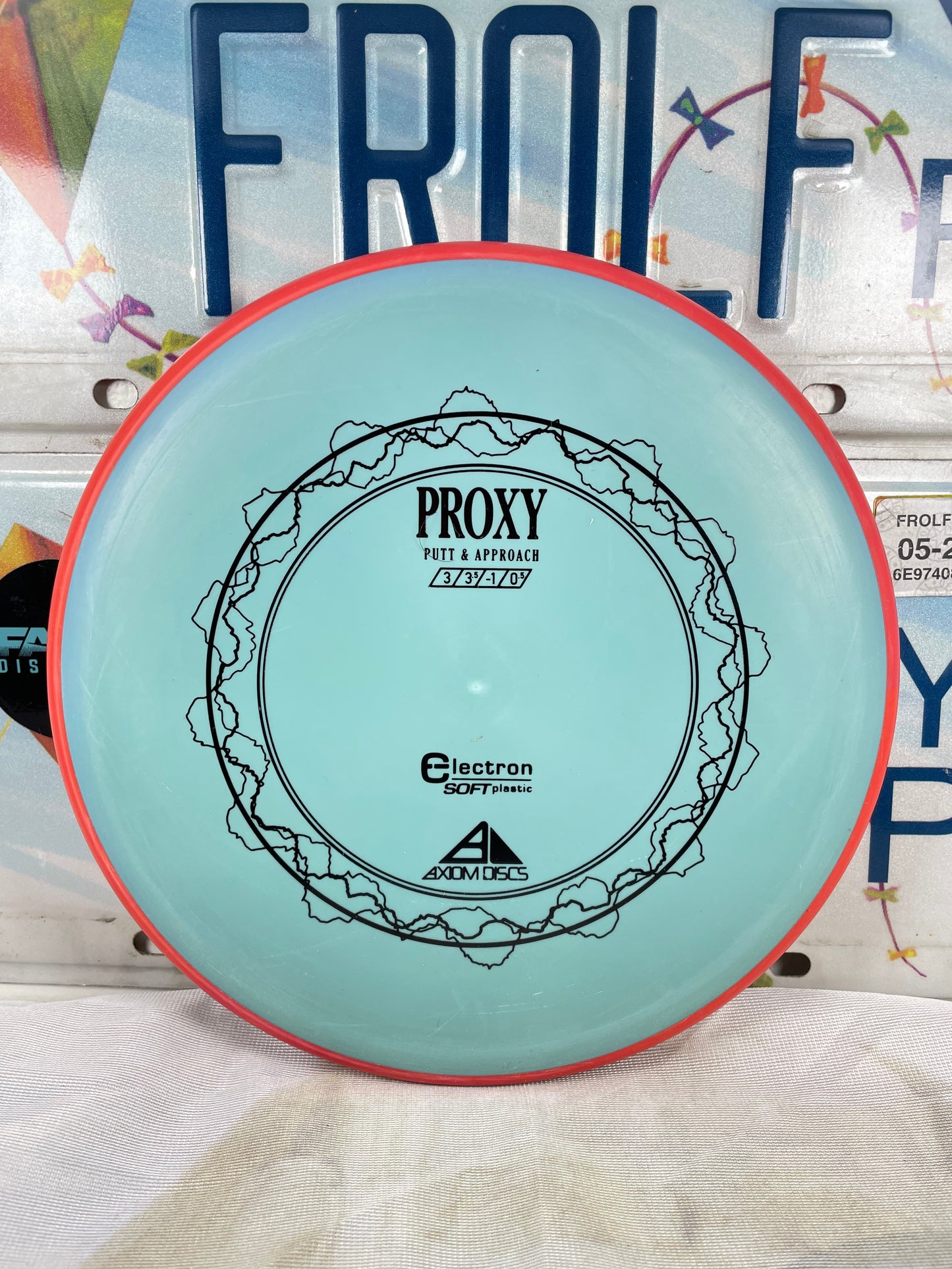 Axiom Proxy Electron Soft Blue 166g Putter