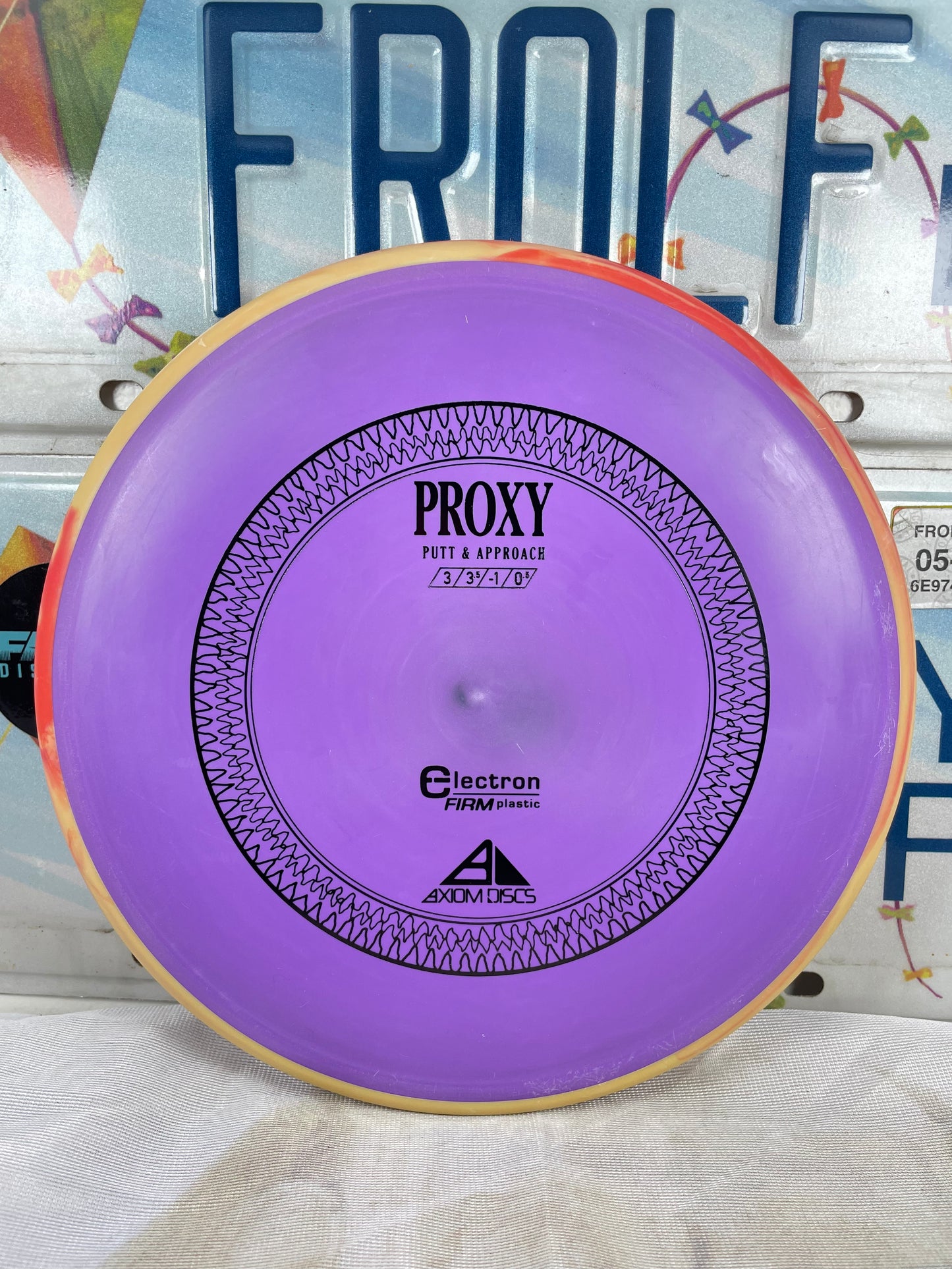 Axiom Proxy Electron Firm Purple 172g Putter