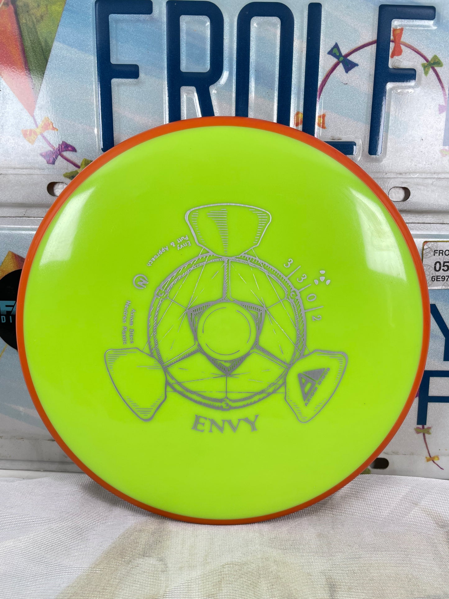 Axiom Envy Neutron Green 172g Putter